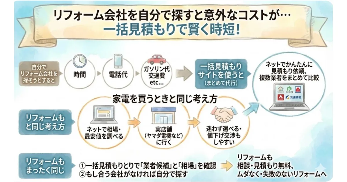 上手なリフォーム会社の探し方