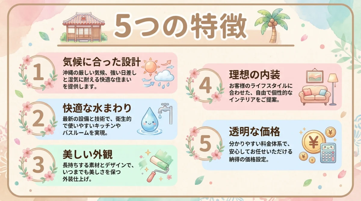 ゴヤキカクの5つの特徴